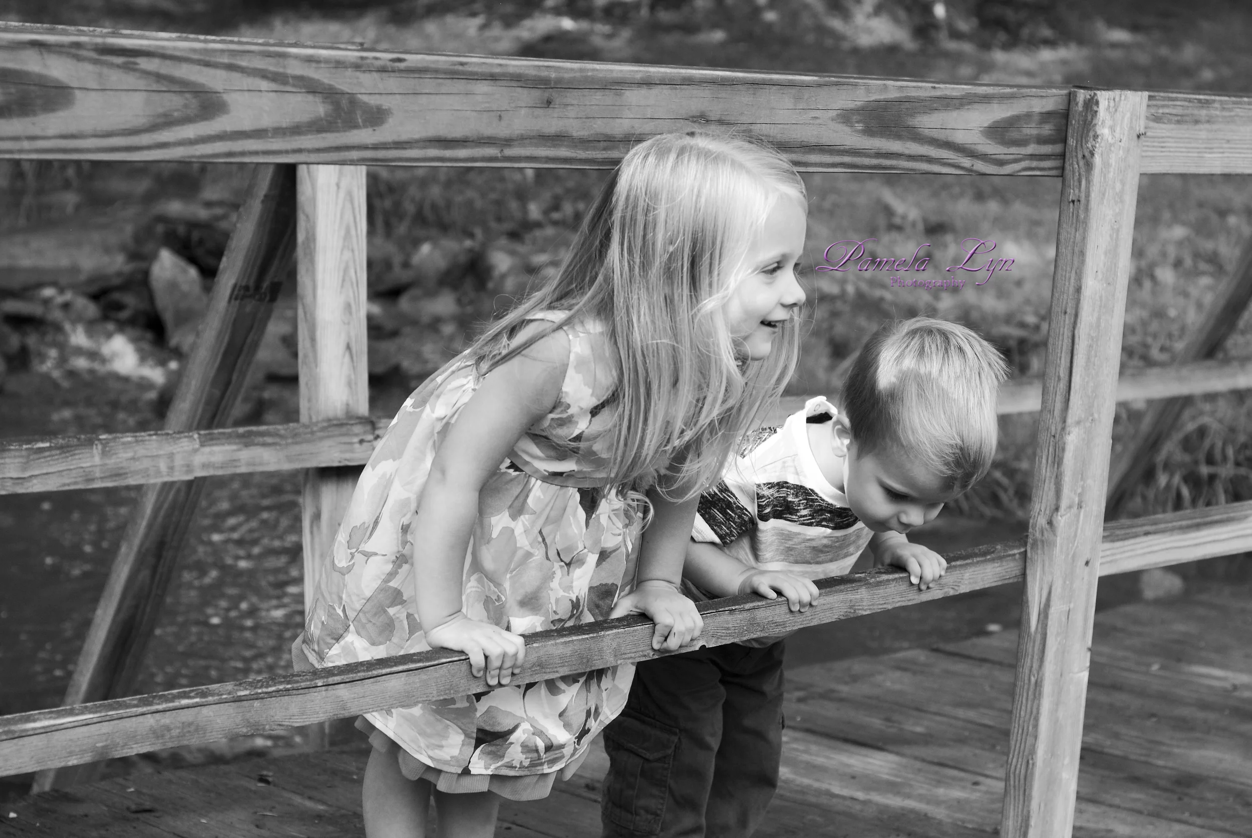 I know Mom and Dad wanted a few of them looking at the camera, but I just love this candid moment of these two little buddies!