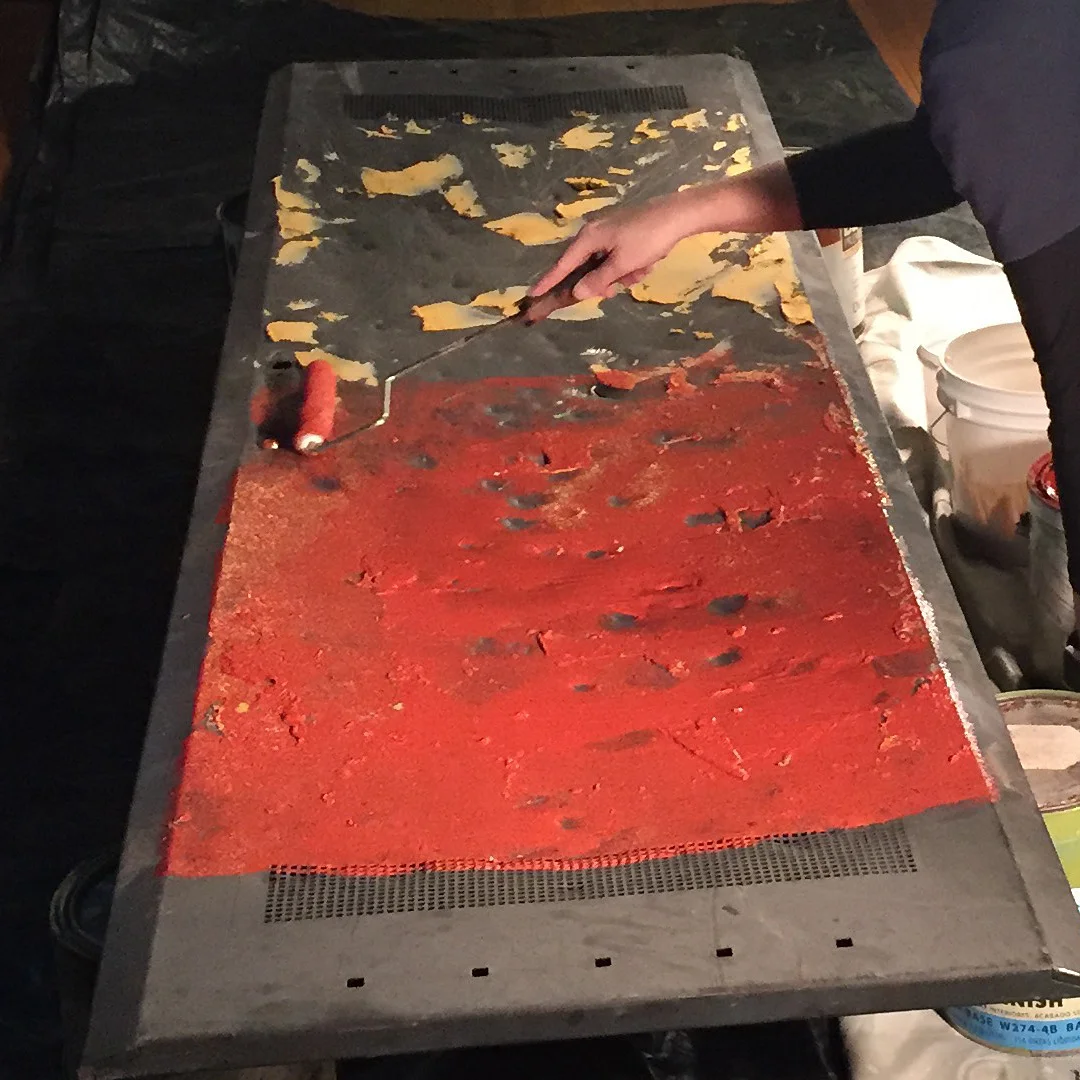 Metal and Heavy Paint