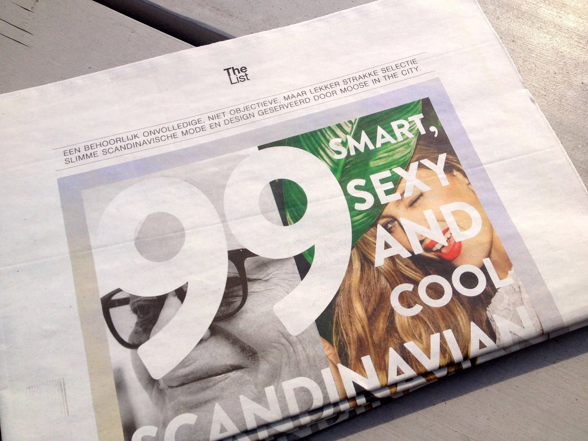 de scandinavische THE LIST van MOOSE in the CITY - april 2015