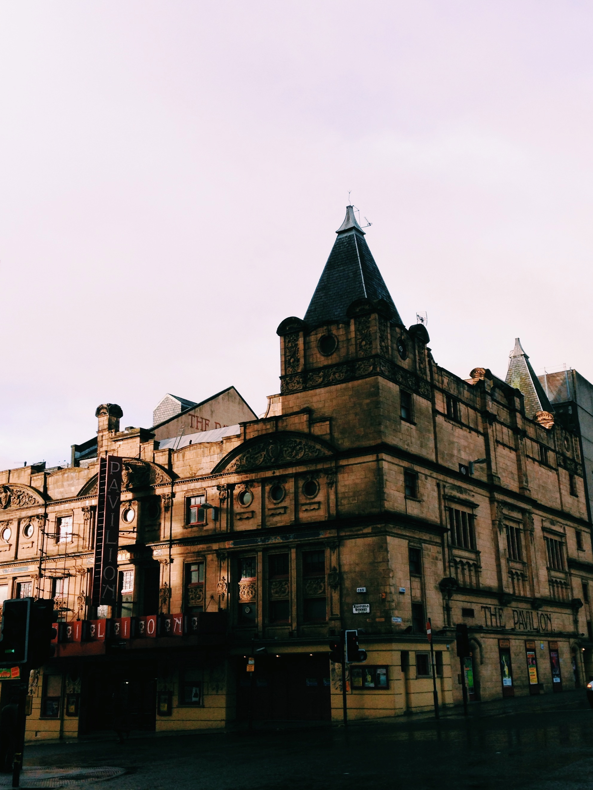 The Pavilion, an old theatre I pass each day on my route to school