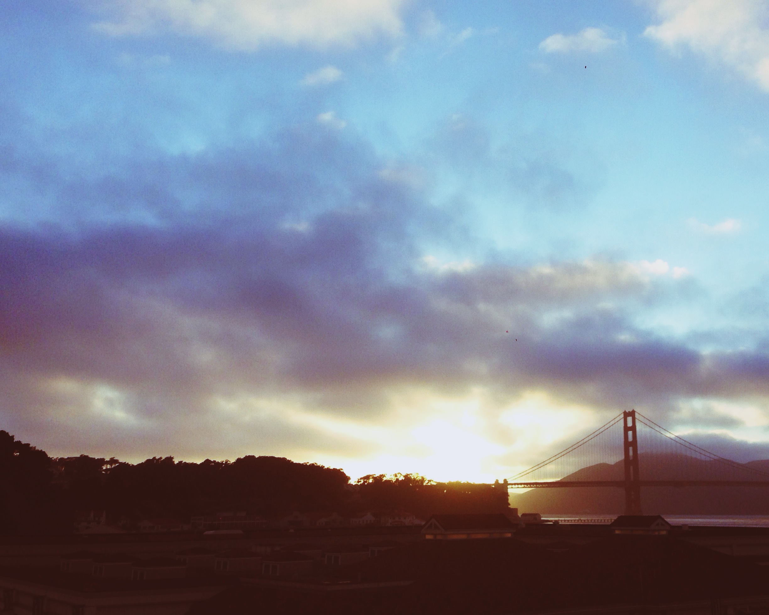 Fourth of July Sunset from Angel Island