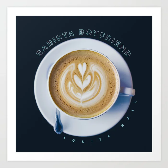 Barista Boyfriend Album Cover Poster