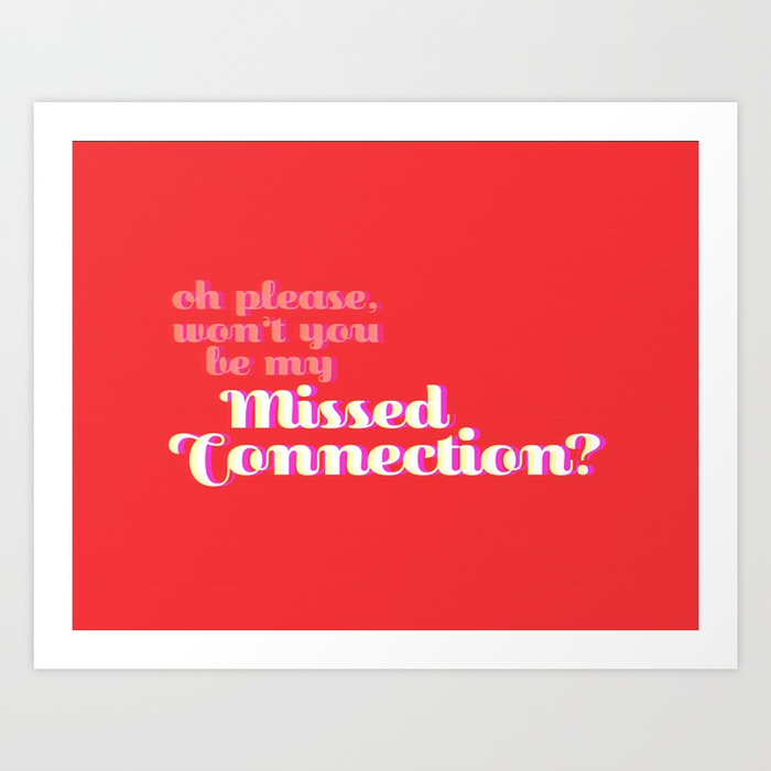 Missed Connections Poster