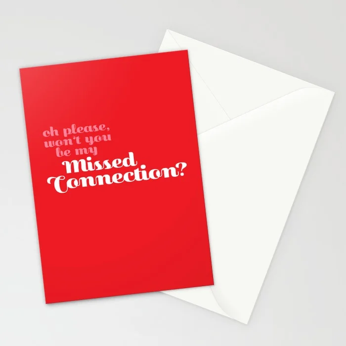 Missed Connections Stationery