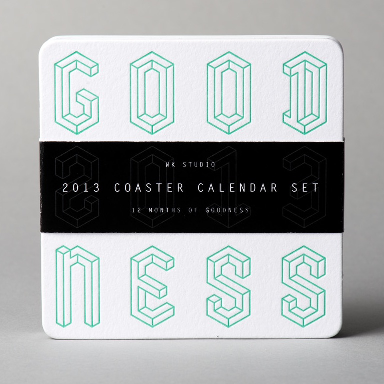 2013 coaster calendar set (I admit, I didn't do this part. Paul Levy did.)