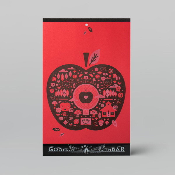 2015 limited-edition calendar. my month was september.