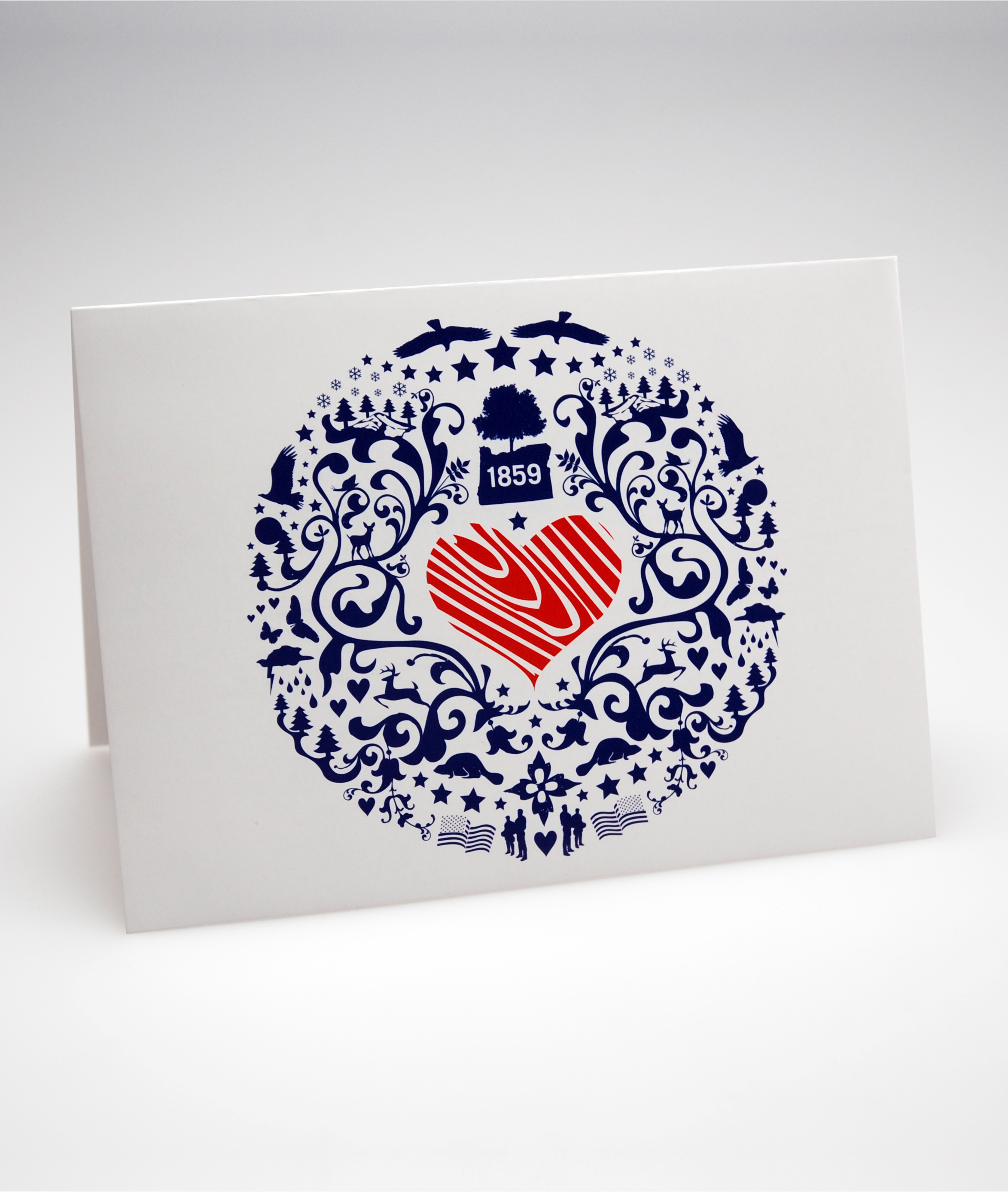 valentine's day card for servicemen