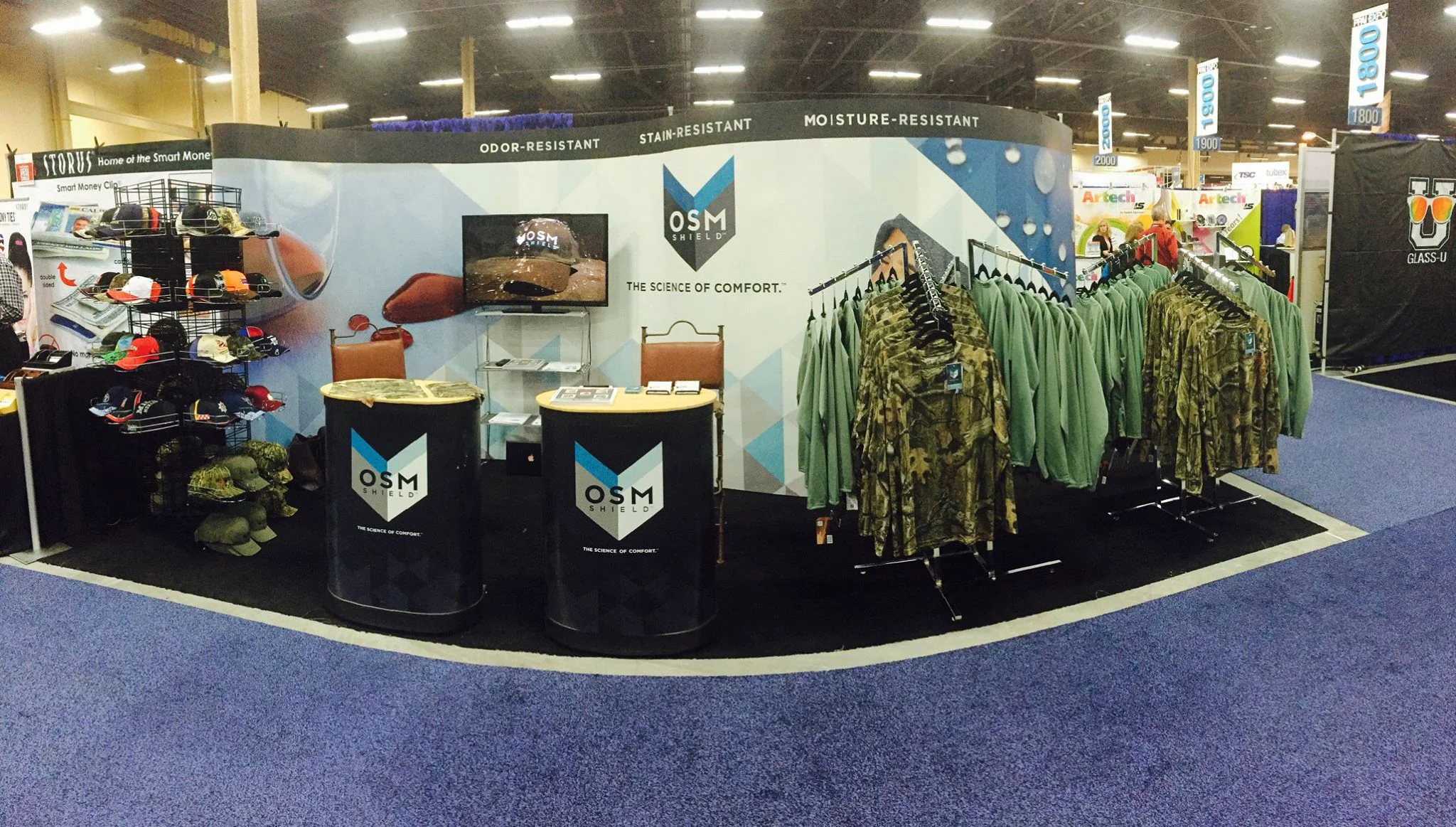 OSM Shield at the PPAI Expo in Las Vegas