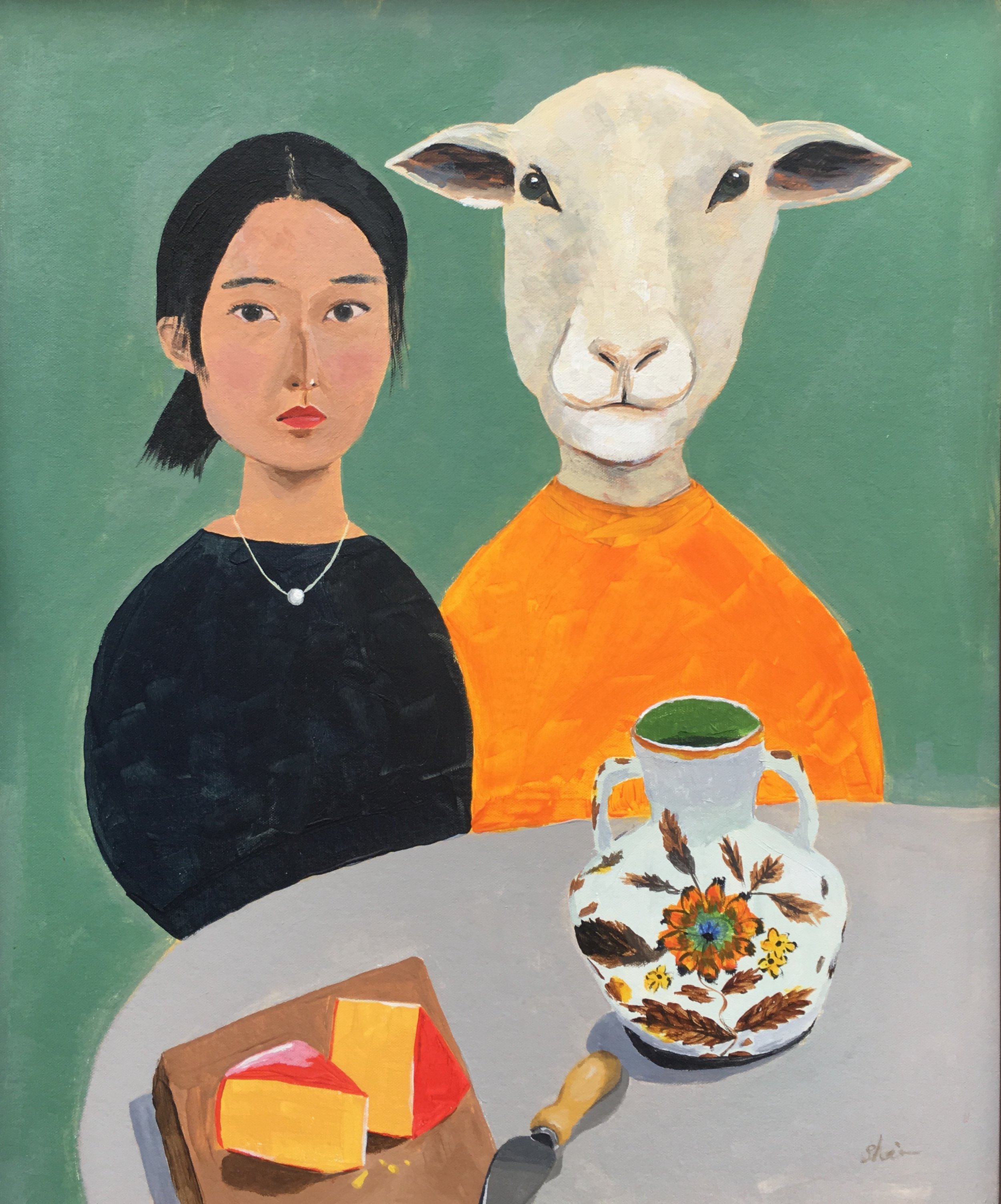 Sheep cheese and me, 2016