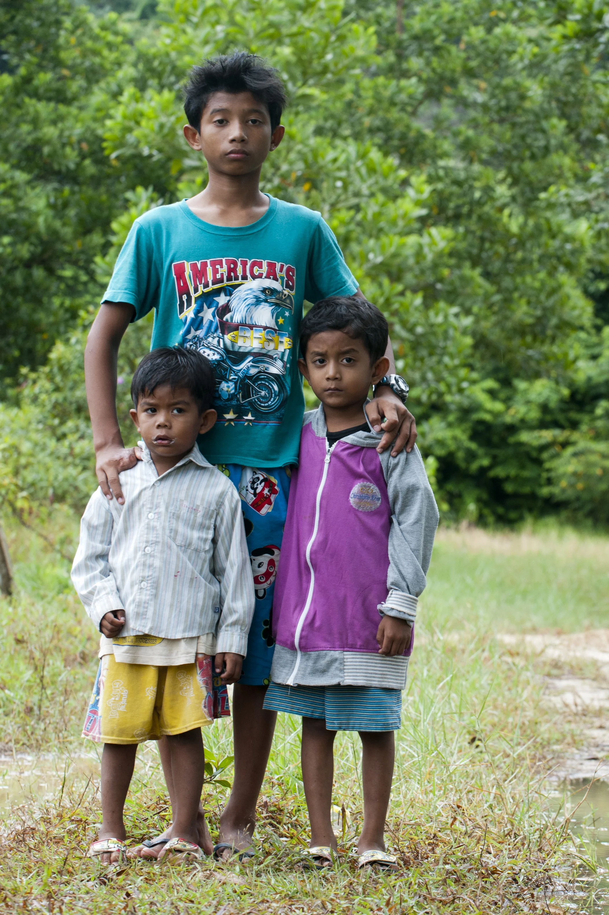 Burmese Rubber Plantation Workers