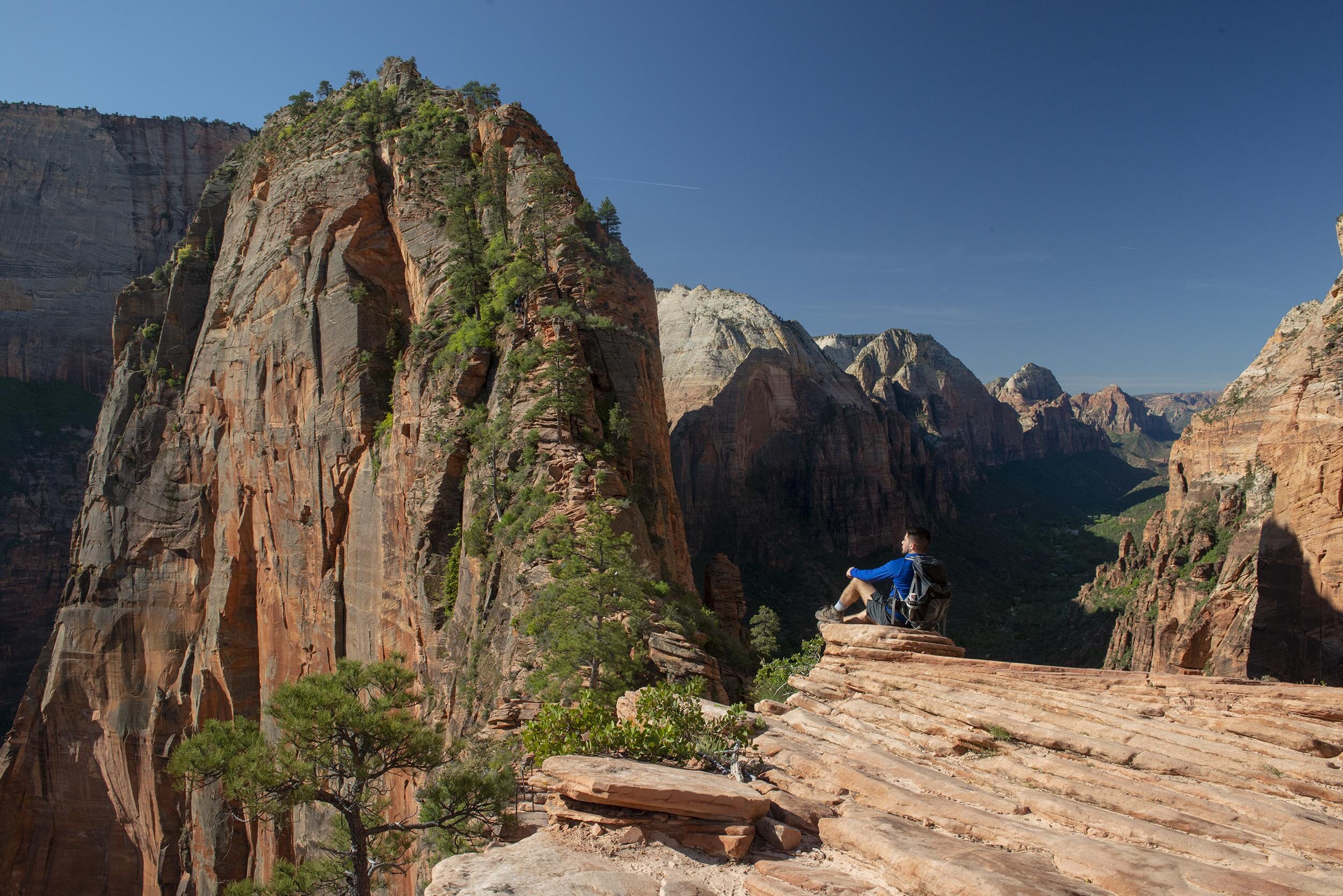 Angel's Landing, Zion National Park, Published in National Geographic's book 100 Hikes of a Lifetime 