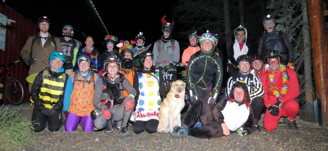Sarah's first event as HMBA's newest Event Coordinator! - 2014 Halloween Ride