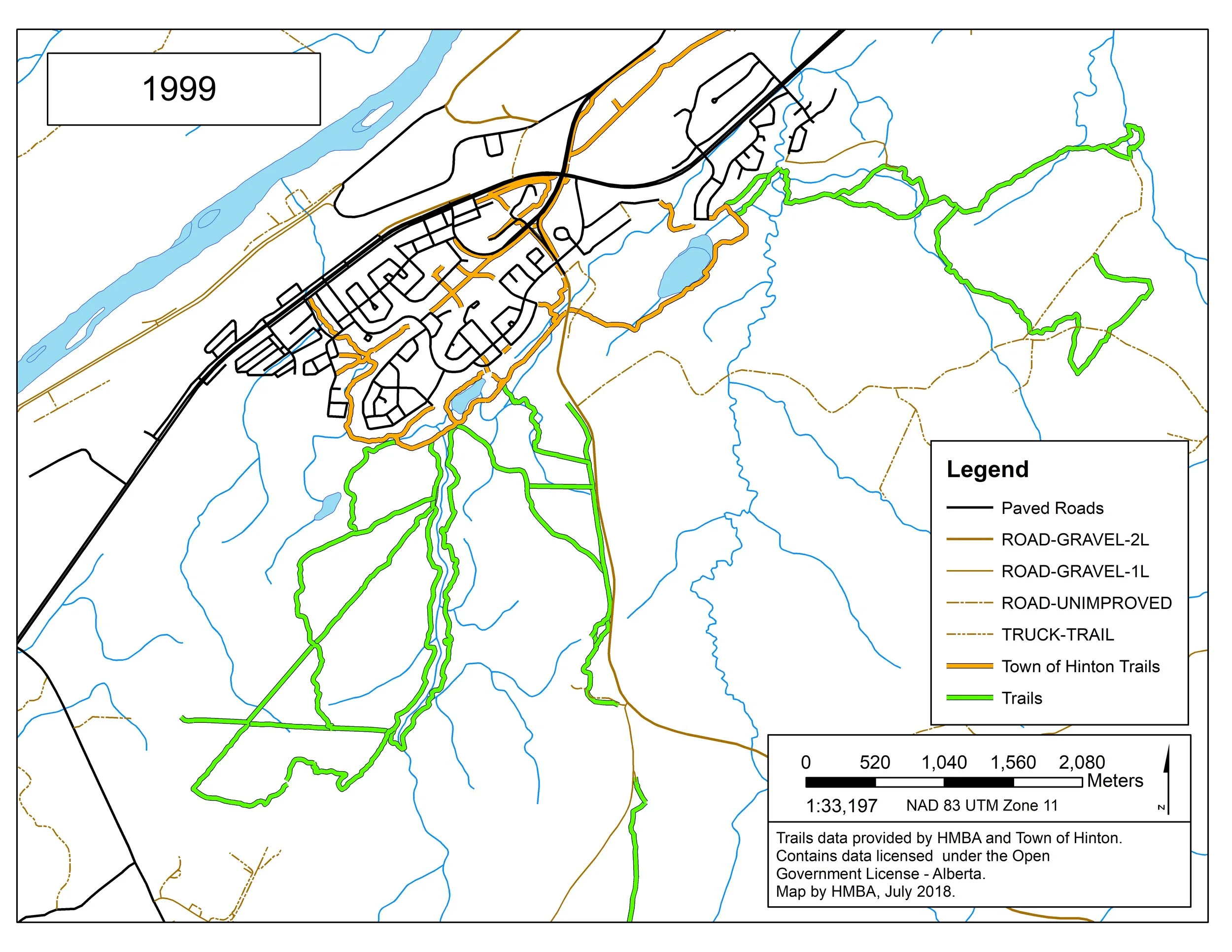Does anyone know when Jack's Trails system was built??