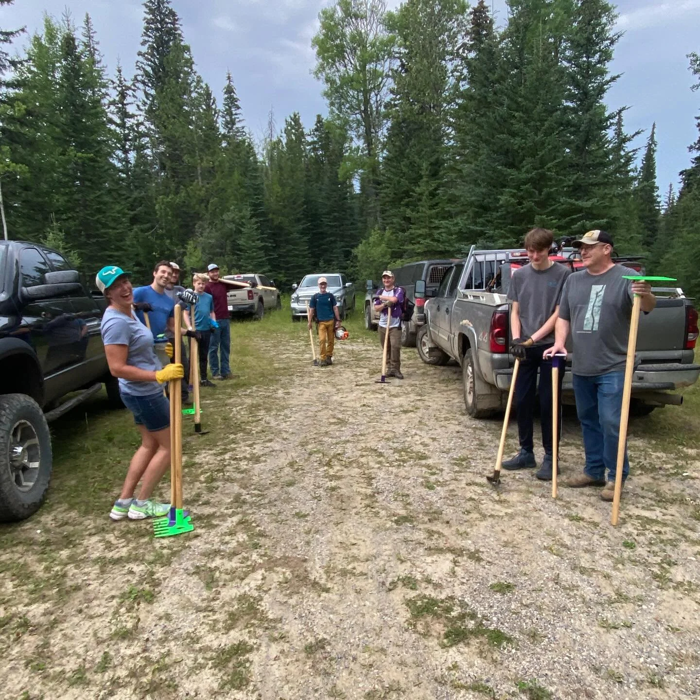 An awesome crew came out tonight to help with the re-route of Helen&rsquo;s Holy Hills&mdash;and they crushed it! There was no shortage of sweat, roots, or dirt, and this hard work is laying the groundwork (literally) for a future bridge install.

Hu