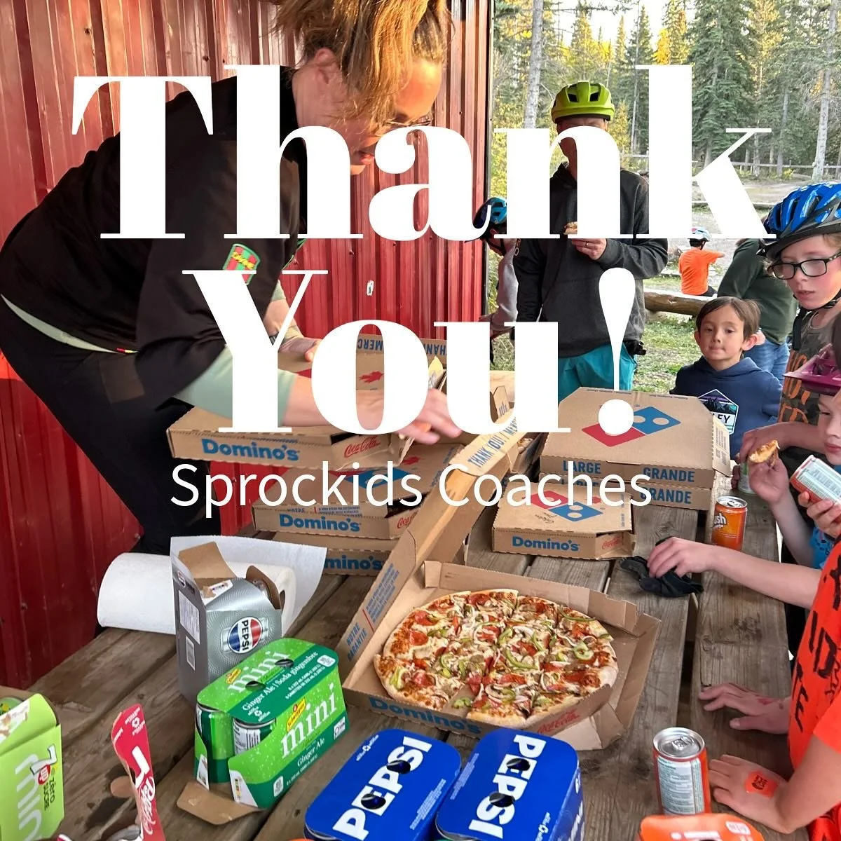 Tonight marks the last SprocKids session of the season! 🚵&zwj;♂️🍕

We want to give a huge shoutout to all of our amazing SprocKids coaches for the time, energy, and passion they pour into building young riders&rsquo; skills and confidence. 🙌

A ve