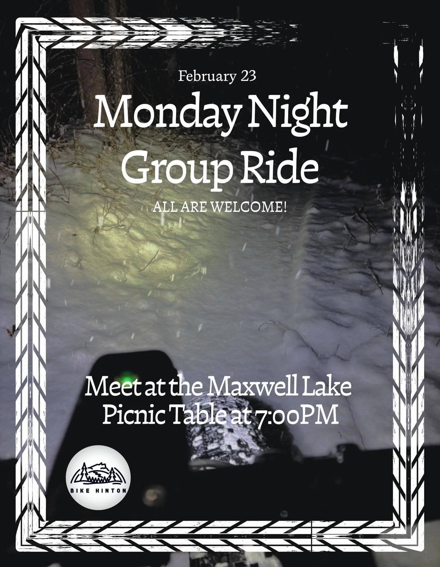 Heartbreak happens 🥅 🏒 🥈🧍🏽🥈🧍🏽&zwj;♀️&hellip; but so does Monday night group ride 💔🚲

Come bike it off with us!

📍 Meet at the picnic table at Maxwell Lake
🕖 7:00 PM

Fresh air, good people, and trail therapy. Everyone welcome, let&rsquo;s