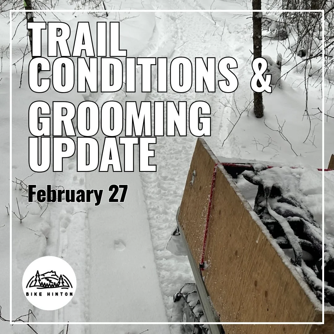 ❄️ Trail Conditions &amp; Grooming Update ❄️

There&rsquo;s a LOT of snow out there right now! 🙌

Mike managed to get the groomer over Dead Rabbits today. That said, with the amount of fresh snow coming down, conditions are still soft in places.

Th