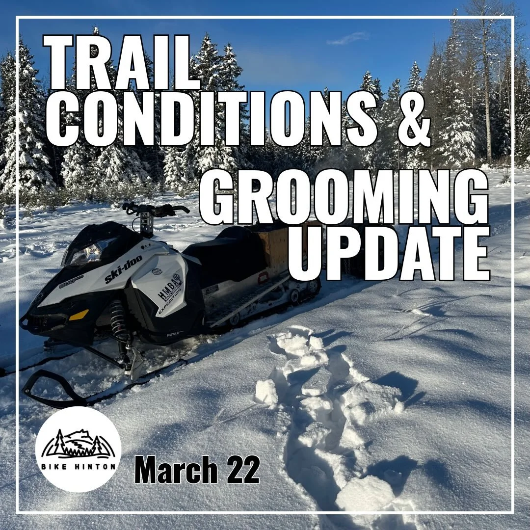 Trail Conditions &amp; Grooming Update

We got a solid day of grooming in today and things are shaping up really nicely out there 👌

After a warm-up lap on the Snowdog, Hal got to work grooming Jodoins and Sprockids, then handed things off to Glen w