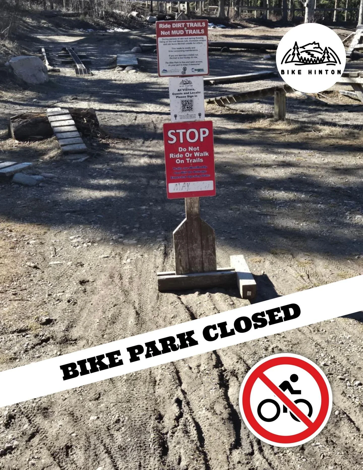 🚫 Bike Park Closed 🚫

The bike park is officially closed while we head into spring thaw. As much as we&rsquo;re all eager to ride, the ground needs time to fully thaw, the frost needs to come out, and the trails need to dry out properly.

Riding to