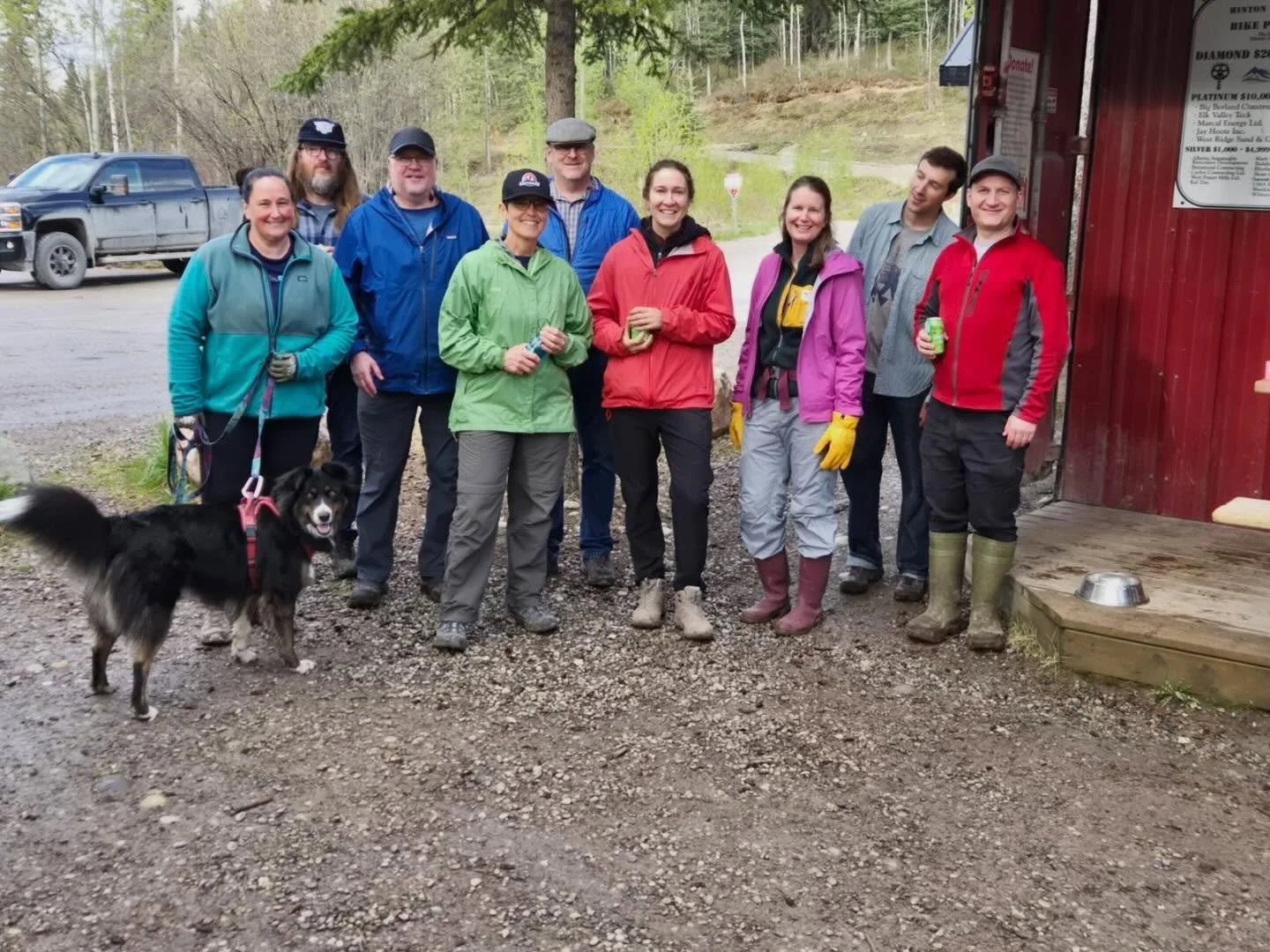 Huge thanks to all the awesome volunteers who came out to the Bike Park Maintenance Night tonight ~ even with the crazy weather! 🌧️ 🌧️ 

Your hard work are what help keep our trails and bike park in great shape for the community. We truly appreciat