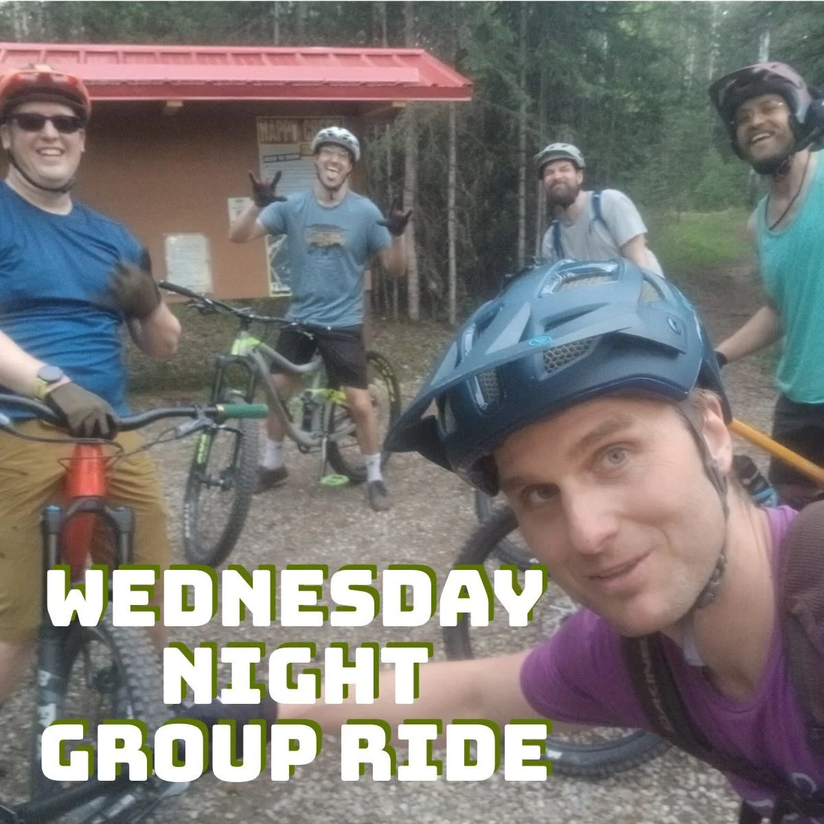 🚴&zwj;♀️ Wednesday Night Group Ride 🚴&zwj;♂️

Join us for a midweek ride!

Meet at the bike park and be ready to roll at 7:00 PM. All riders welcome!

See you out there! 🚵&zwj;♀️

#HMBA #bikehinton #hintonbikepark #explorehinton #mountainbiking