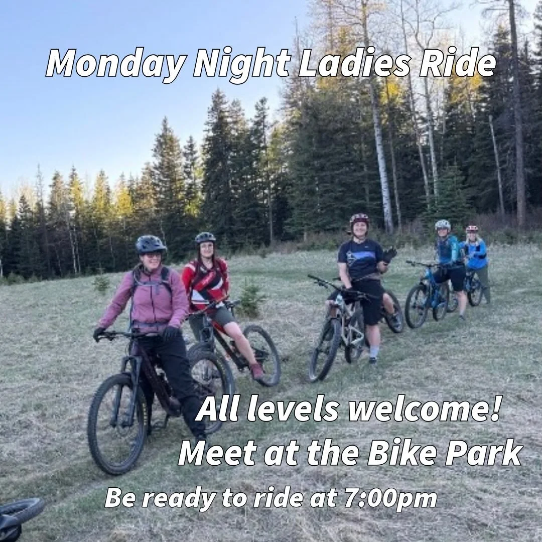 🚵&zwj;♀️ Monday Night Ladies Ride 🚵&zwj;♀️
***Weather Dependent ***

Join us Monday evening for our weekly ladies ride!

🗓️: June 8, 2026
📍 Meet at the Bike Park
⏰ Be ready to ride at 7:00 PM

Whether you&rsquo;re a regular or joining us for the 