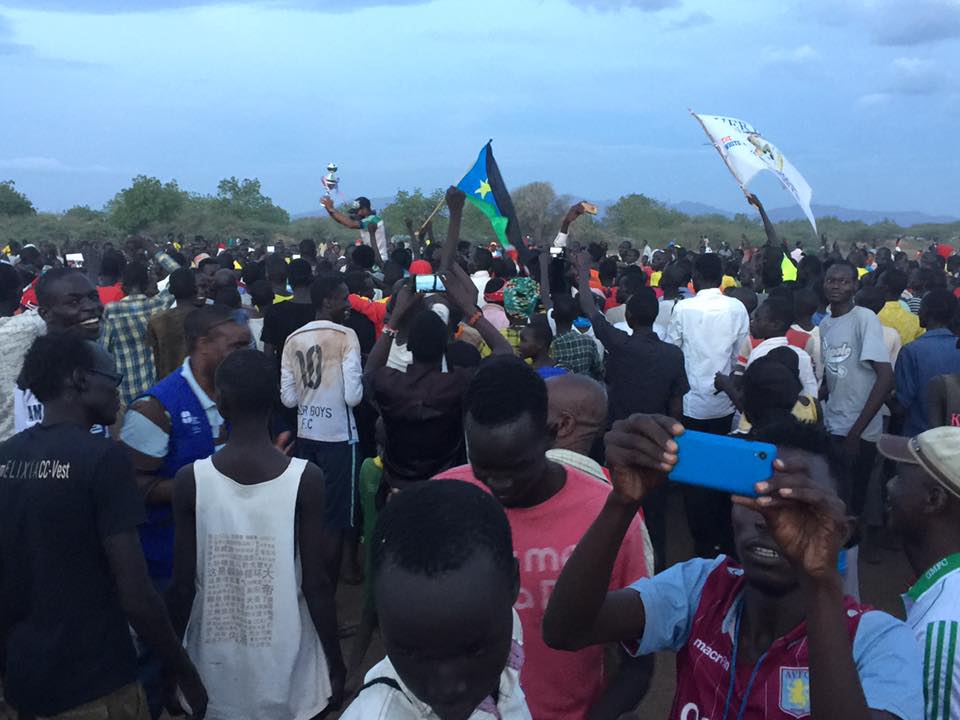 The Youth and Culture Program, which Valentino helped run when he lived there, hosts a variety of sports activities--basketball, soccer, volleyball and the Kakuma Premier League (a popular tournament of Camp soccer teams pictured above.) 