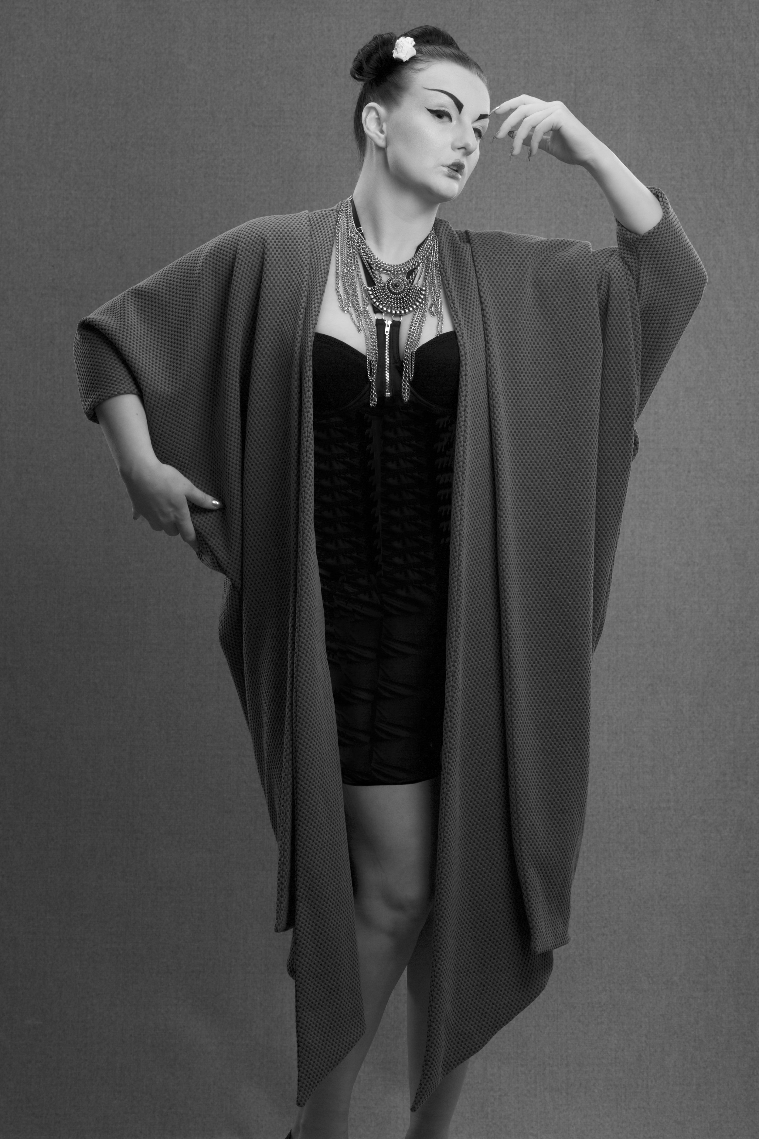 zaramia-ava-zaramiaava-leeds-fashion-designer-ethical-sustainable-grey-drape-ayame-jacket-noa-geshia-black-white-4