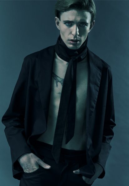 zaramia-ava-zaramiaava-leeds-fashion-designer-ethical-sustainable-grey-versatile-drape-wrap-black-mio-jacket-hareem-trousers-black-styling-studio-menswear-maverick-models-photoshoot-4