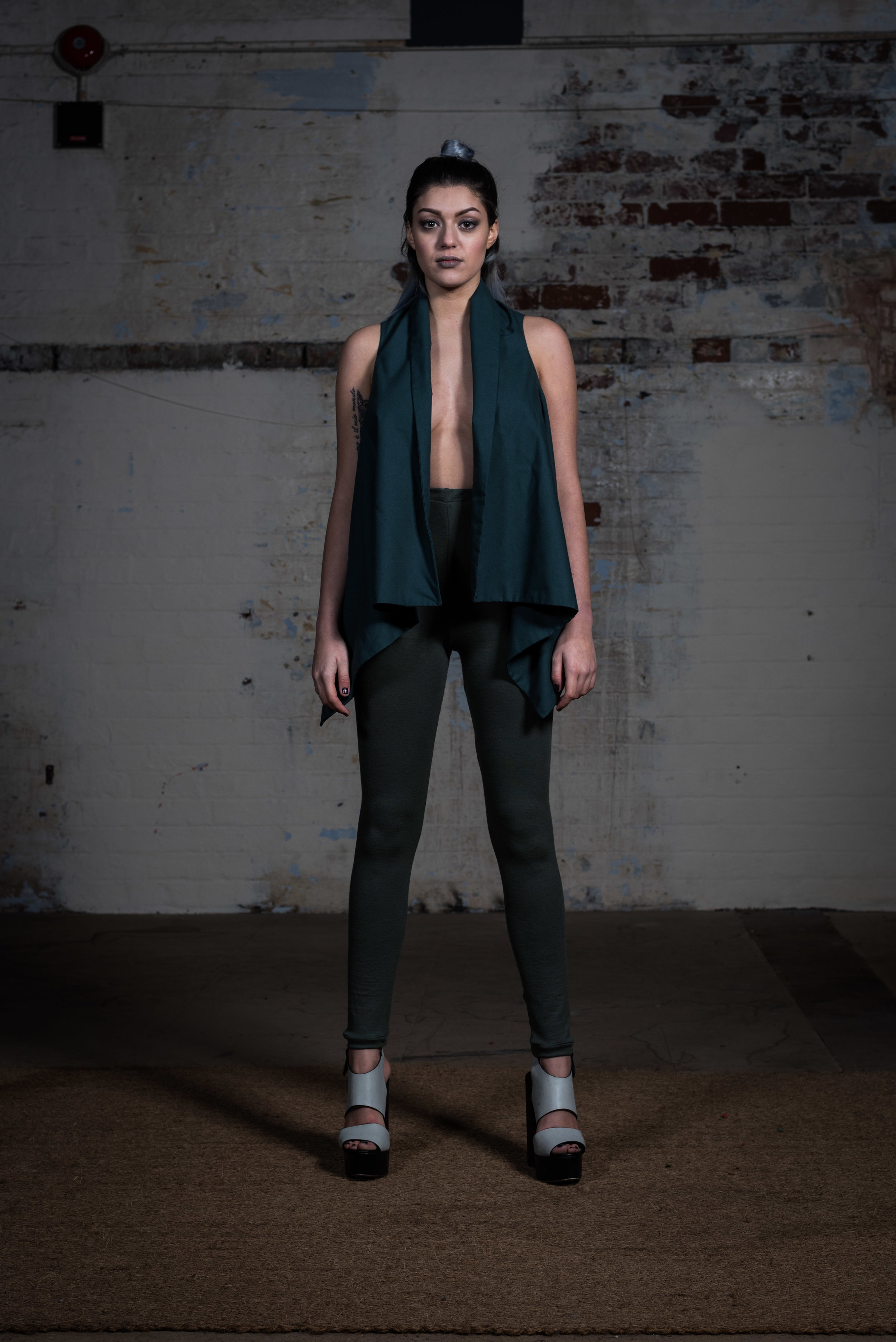 zaramia-ava-zaramiaava-leeds-fashion-designer-ethical-sustainable-teal-wrap-top-versatile-drape-grey-rei-cowl-leggings-styling-location-womenswear-models-photoshoot-22