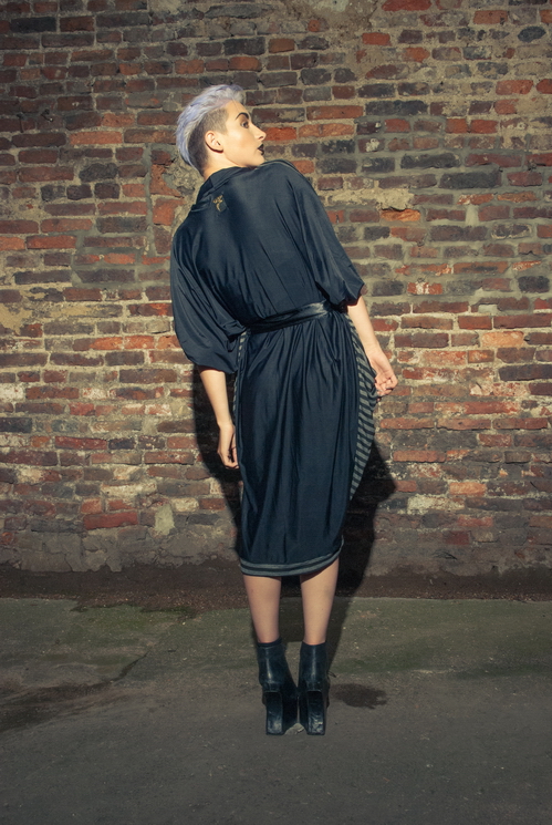 zaramia-ava-zaramiaava-leeds-fashion-designer-ethical-sustainable-tailored-minimalist-versatile-drape-wrap-dress-cowl-bodysuit-aya-midi-panels-print-belt-styling-womenswear-model-photoshoot--80