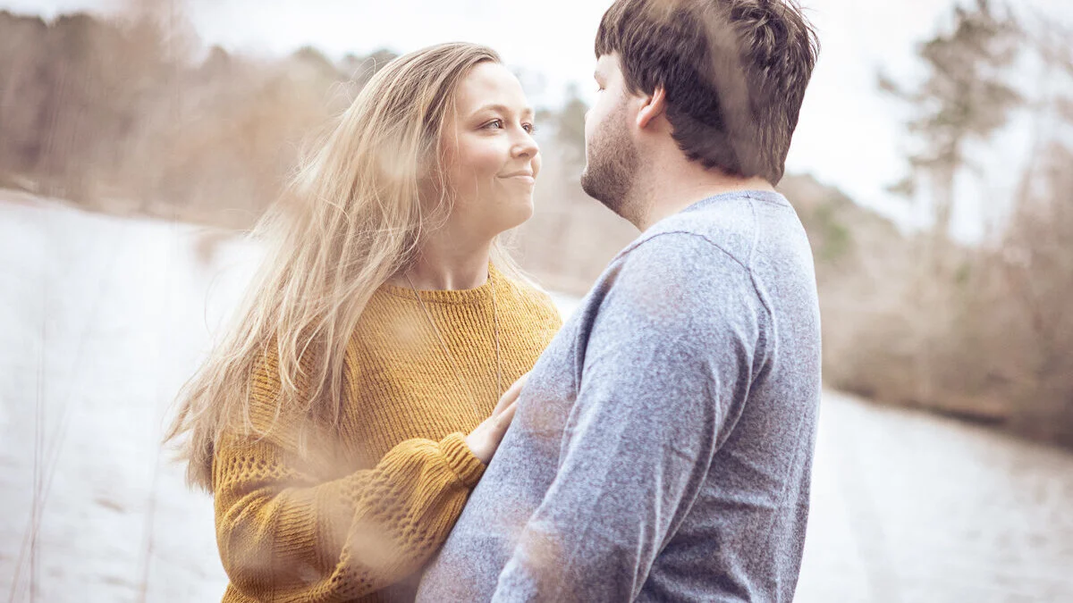 Barnett - Mewborn Engagement at Fort Yargo