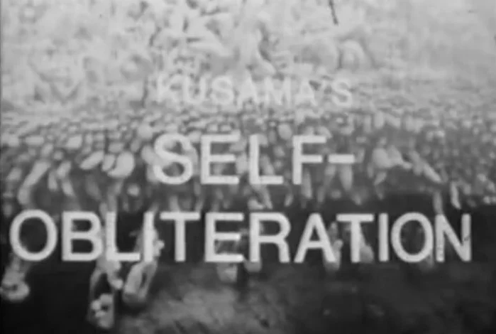 Title shot of Kusama's Self-Obliteration, 1967 // photo source: thebroad.org