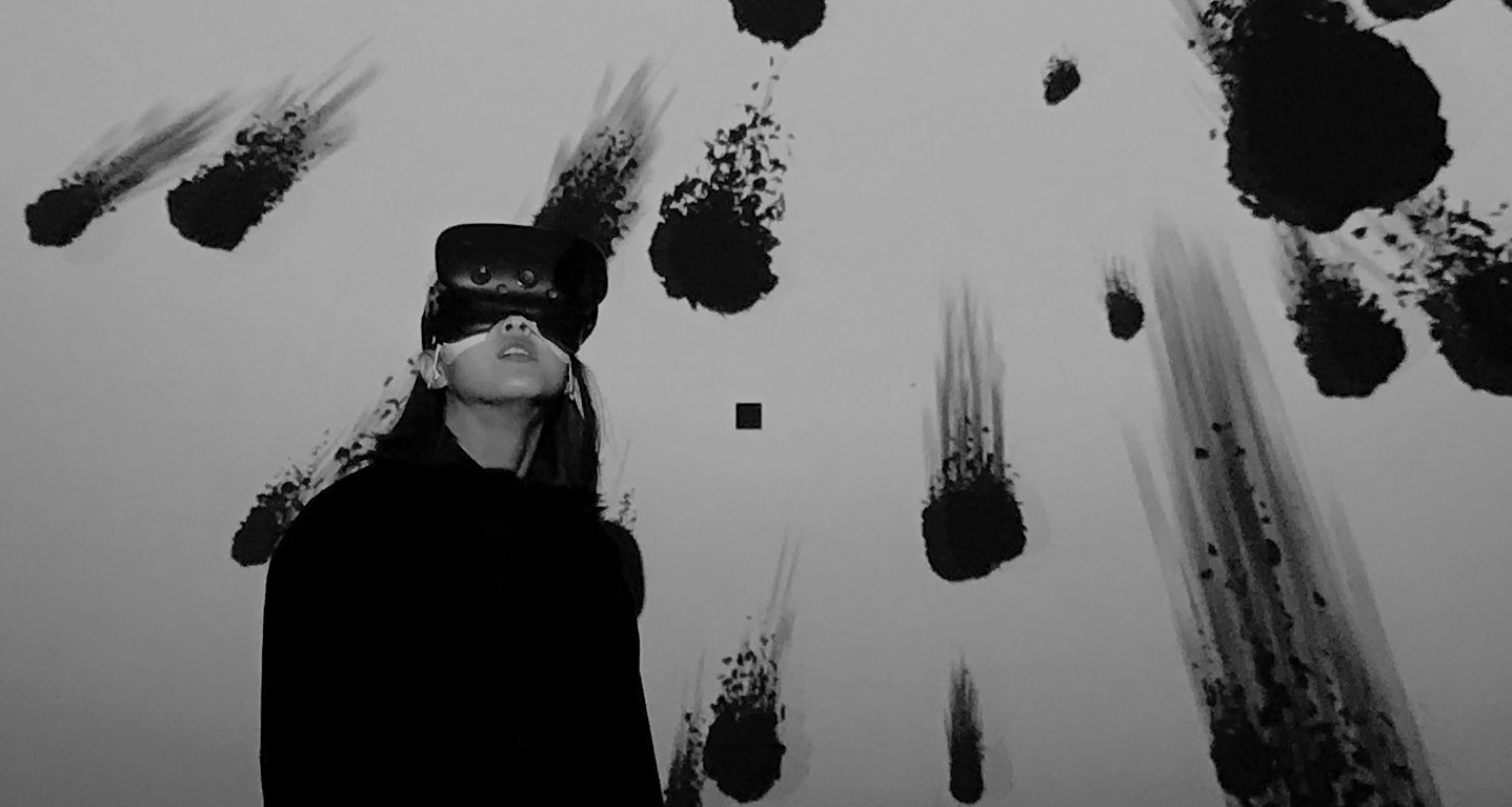 Nancy Baker Cahill: Hollow Point/Strange Laugh, Virtual Reality Art Exhibit @ LACE // photo source: welcometolace.org