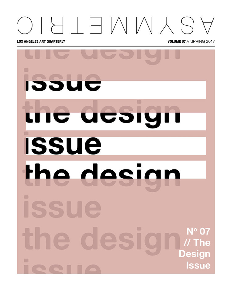 Volume 07 // Spring 2017