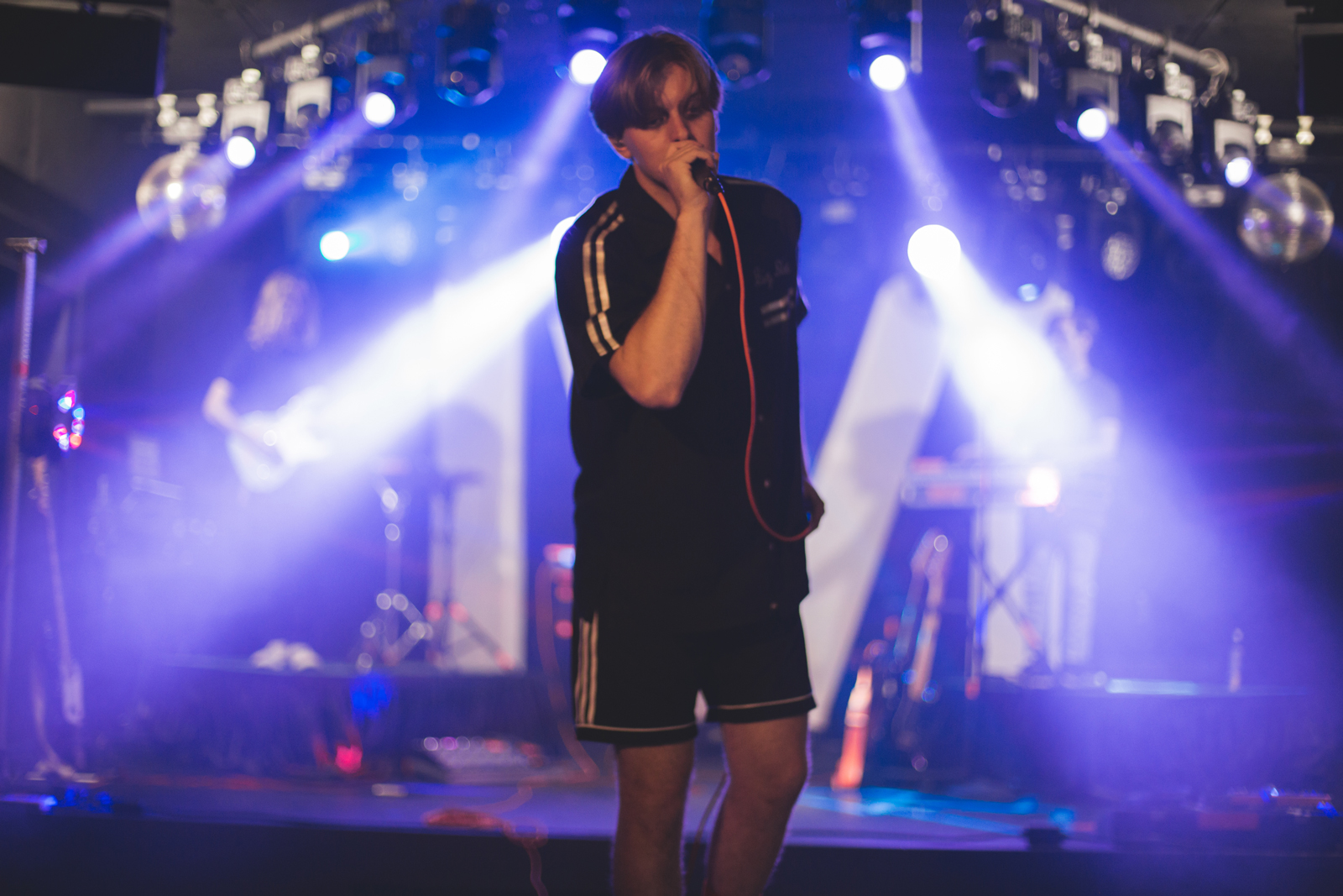 Jacob on vocals at The Wayfarer, September 6, 2018