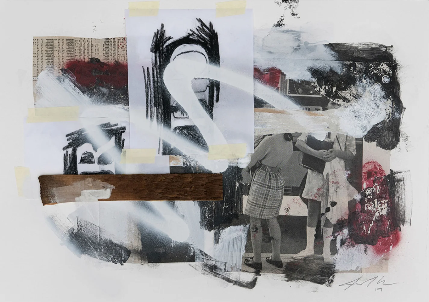 John Hudson: Lost/Found, art exhibit @ de Plume Gallery // photo source: deplume.gallery