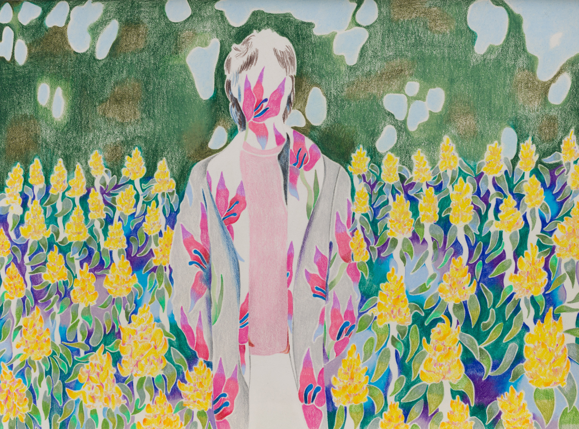 Sarah Ann Weber: Tropical Disease, art exhibit @ Anat Ebgi // photo source: anatebgi.com