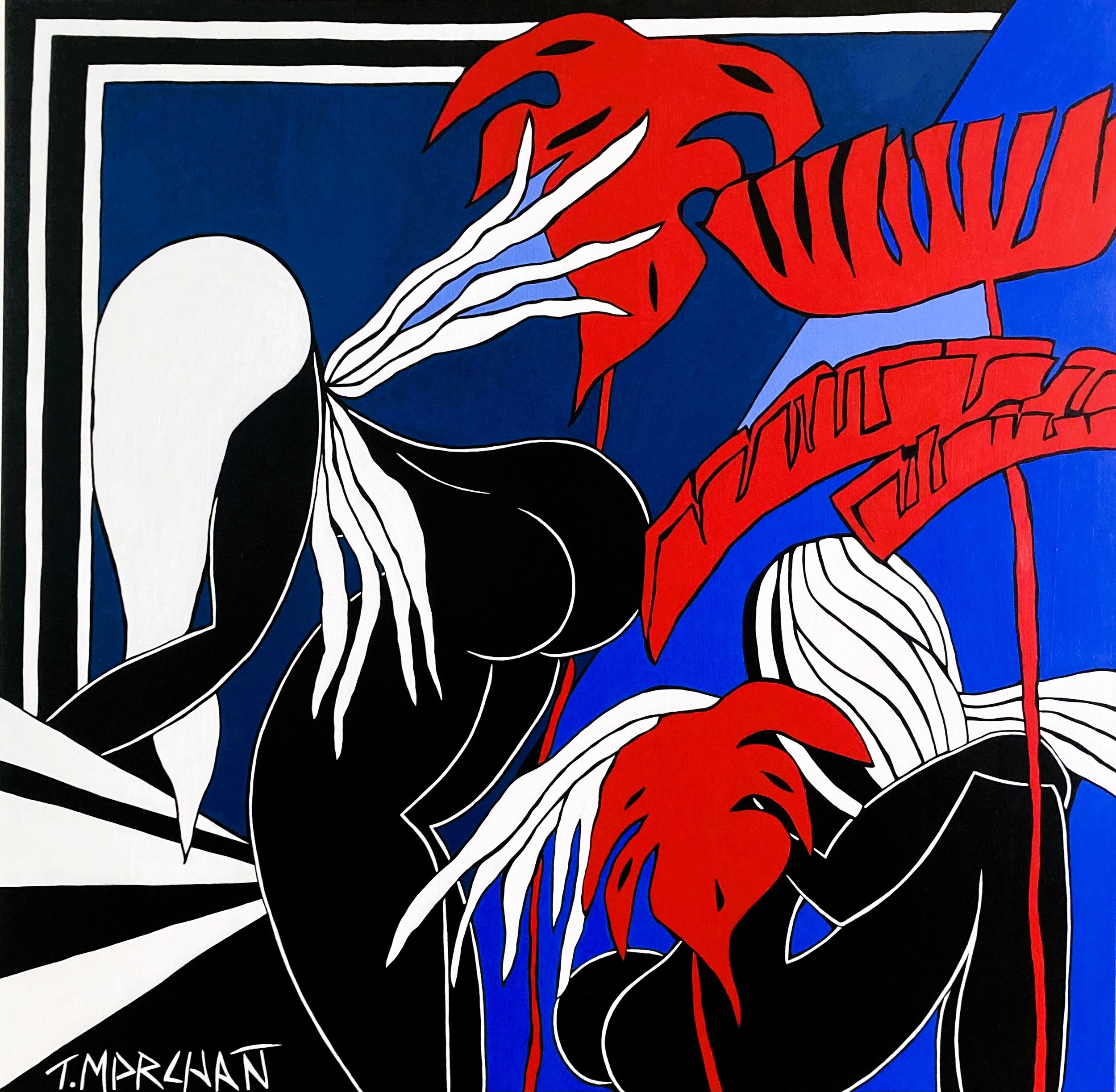 Angels 6 , 40x40in