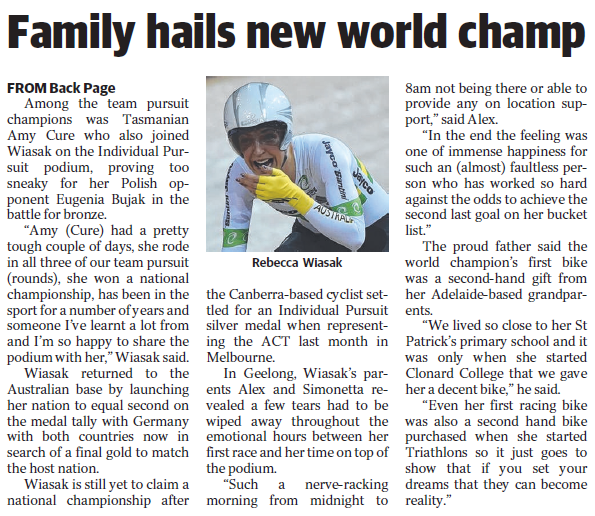 GEELONG ADVERTISER 23 February 2015