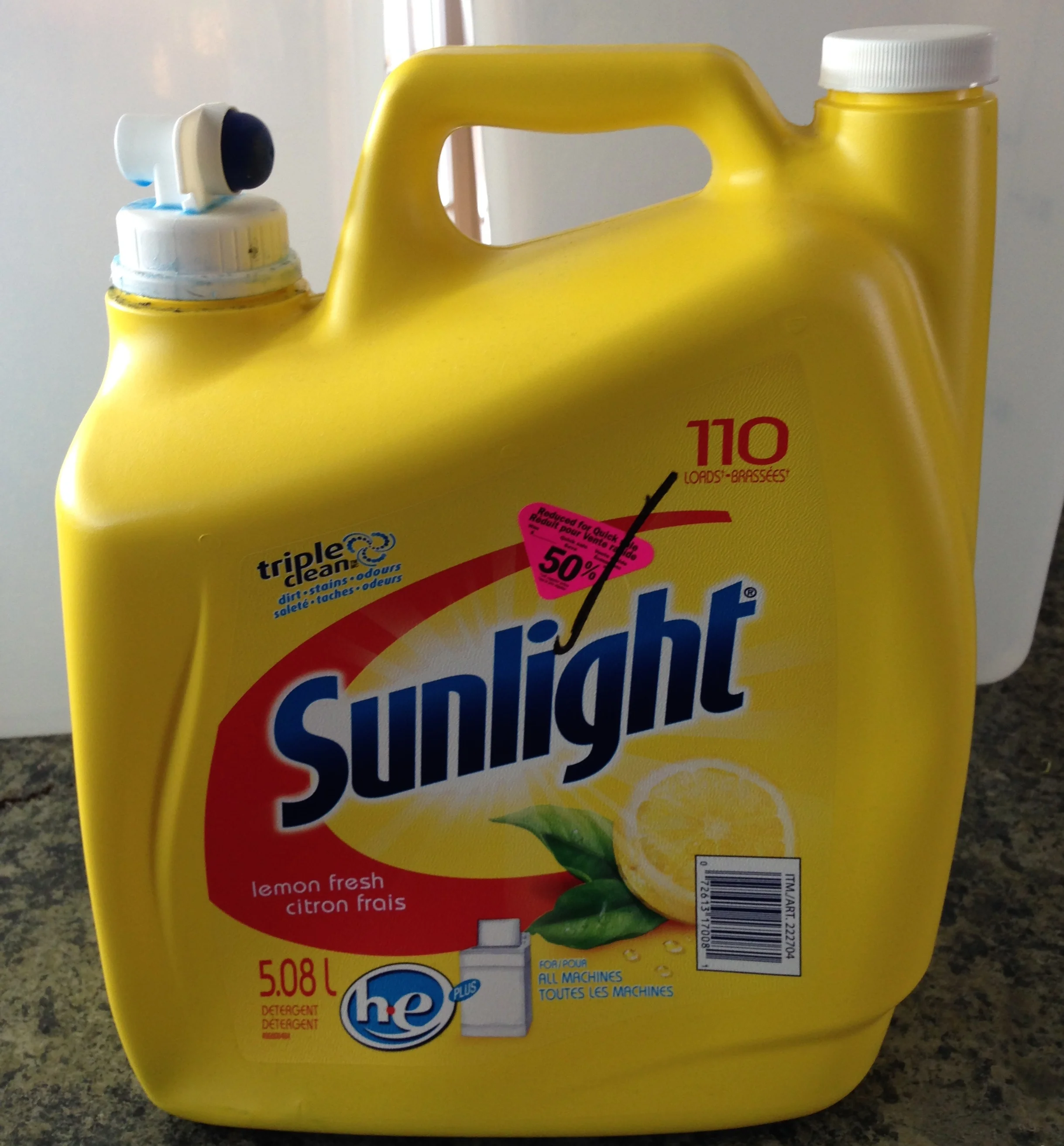 Yes, even laundry detergent gets marked down because it's "getting old". At least this type of product does not get thrown out by stores or consumers!