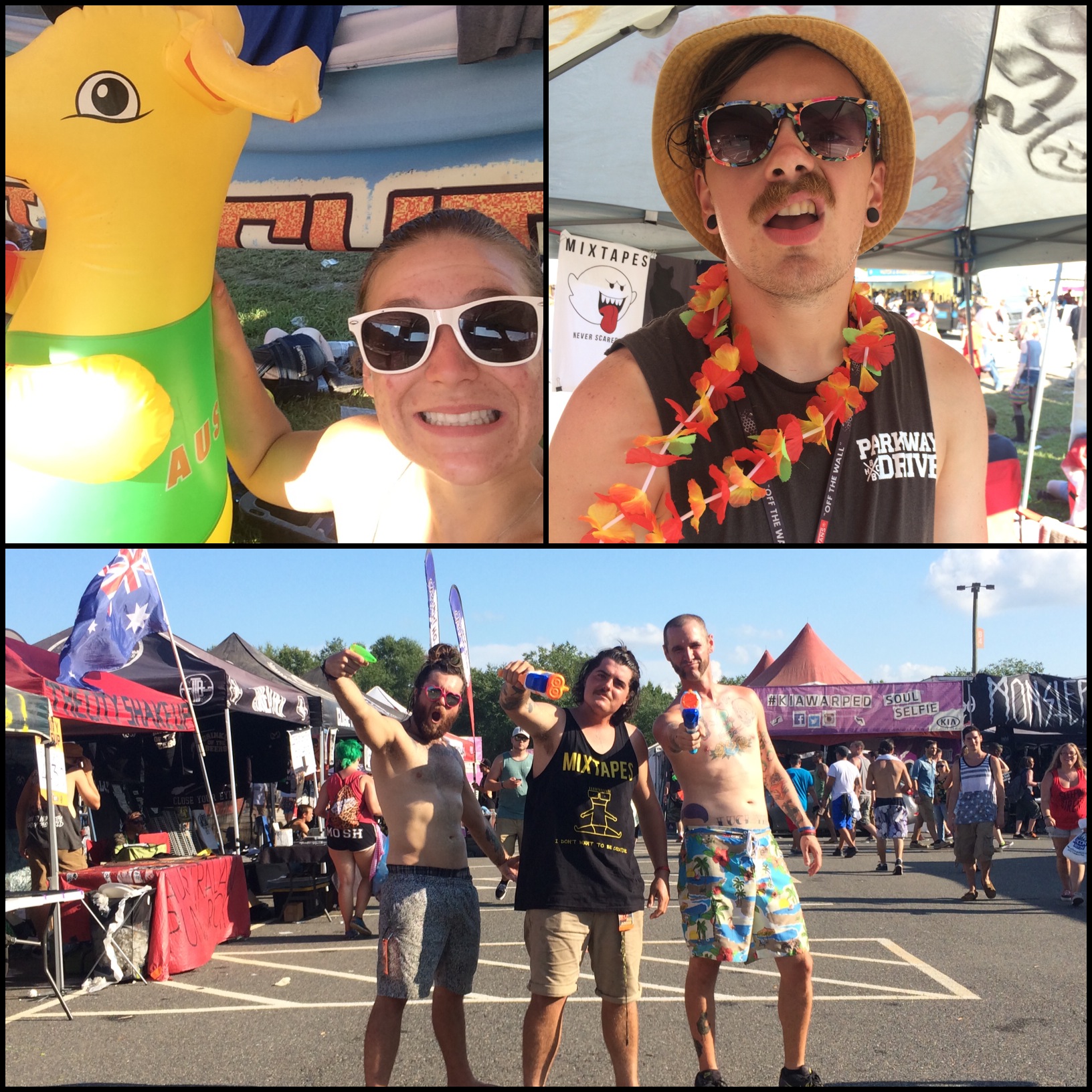 this is the photo from Warped 2014 that most accurately describes my love of The City Shakeup