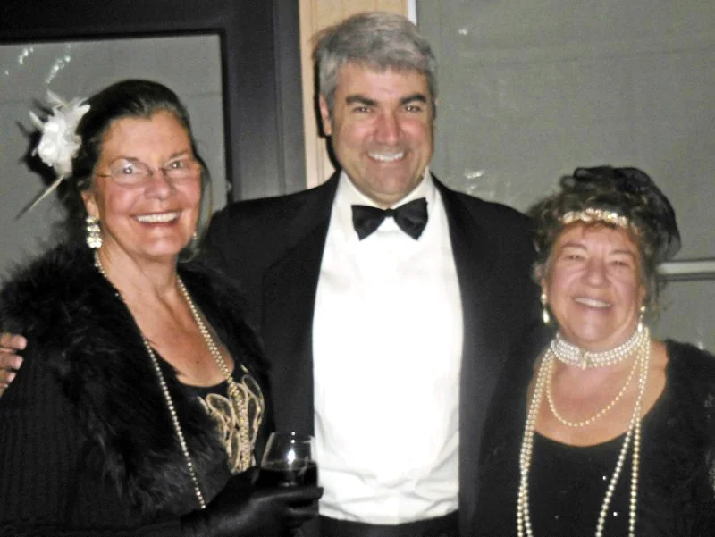 Suzi Beatie, Mayor Sloan Bailey and Pati Stoliar