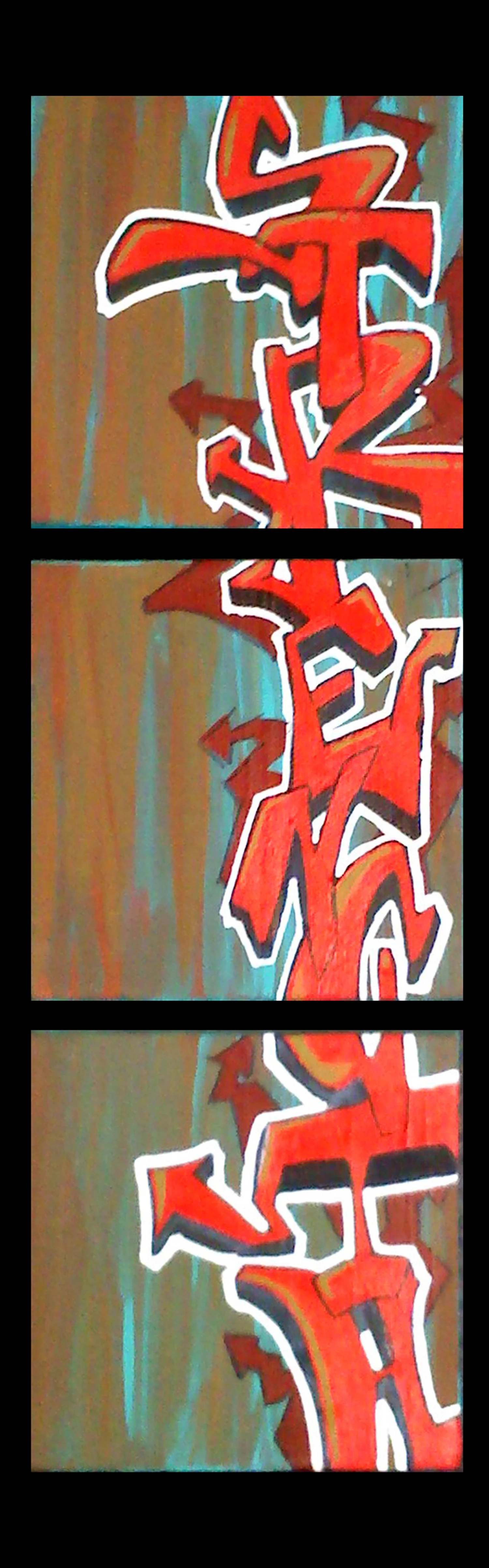 "Strength" 4"x12" $50