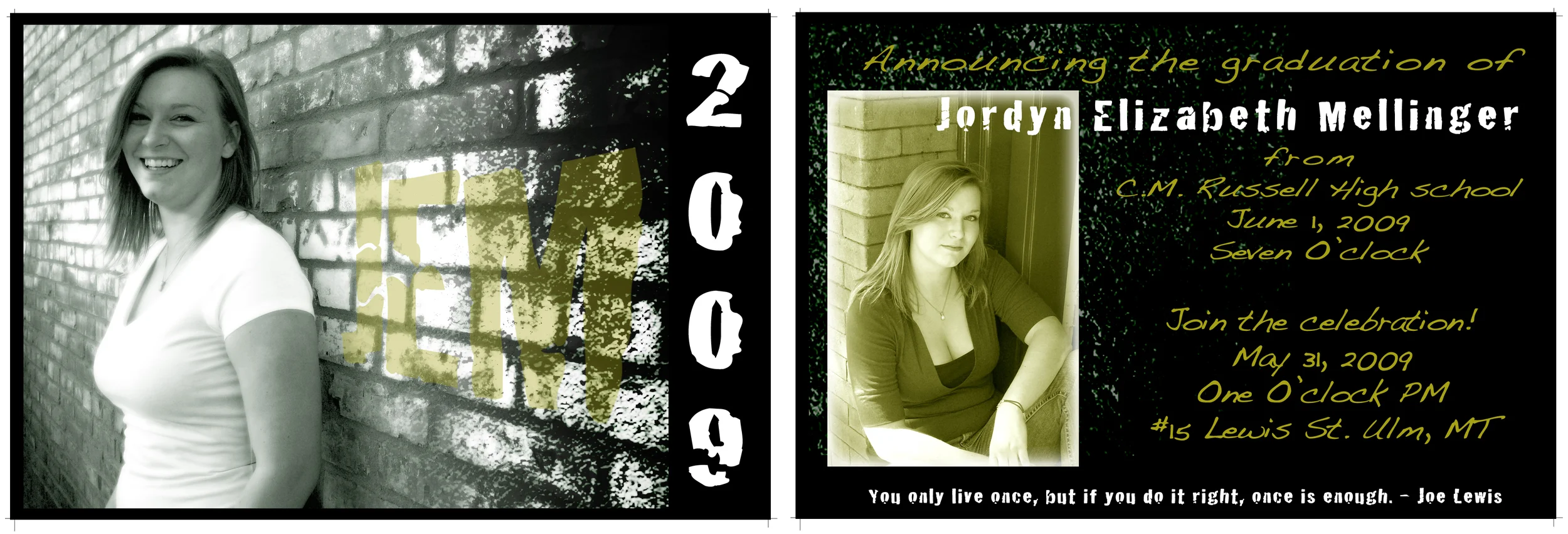 Graduation Announcement