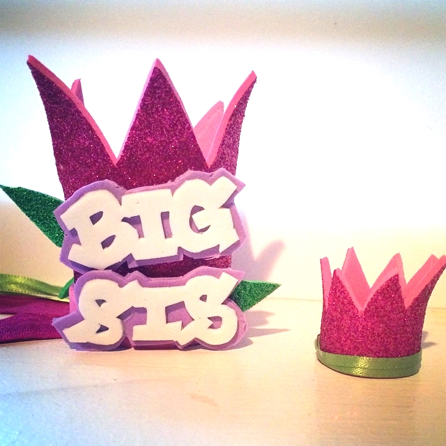 big sis & lil sis crowns