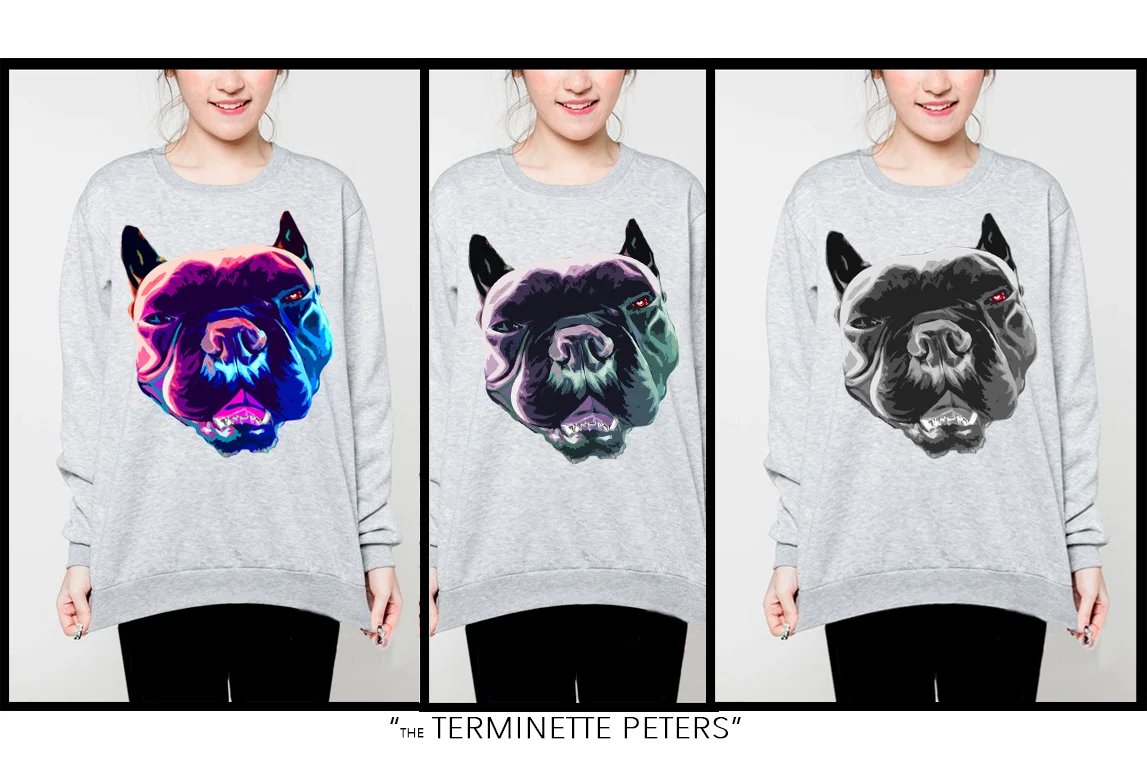 'Bernadette the Terminator' Sweater Graphic