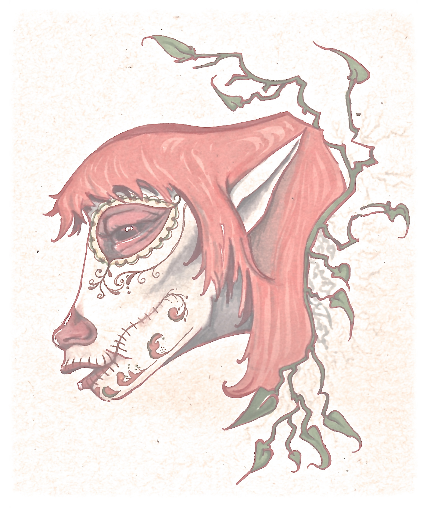 "Sugar Skull Fae" 
