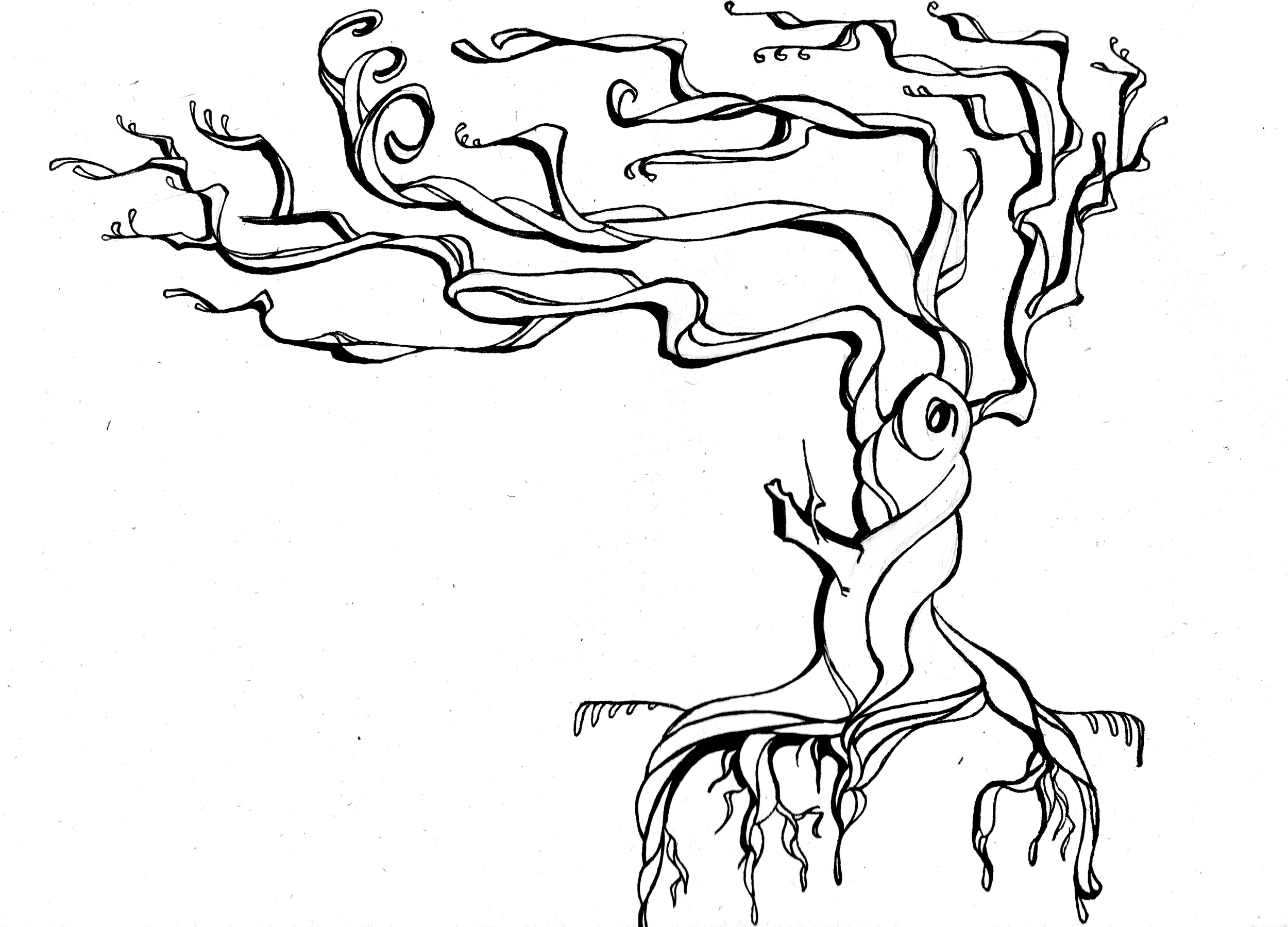 - Twistin' the night away tree shoulder tattoo -