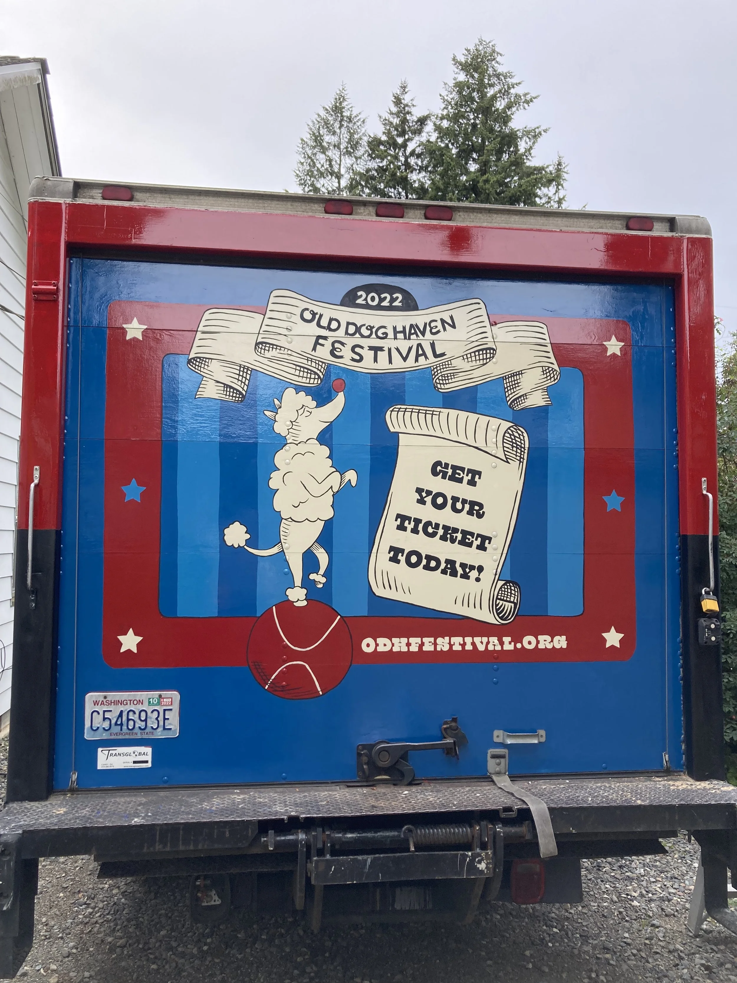 Truck Mural Back